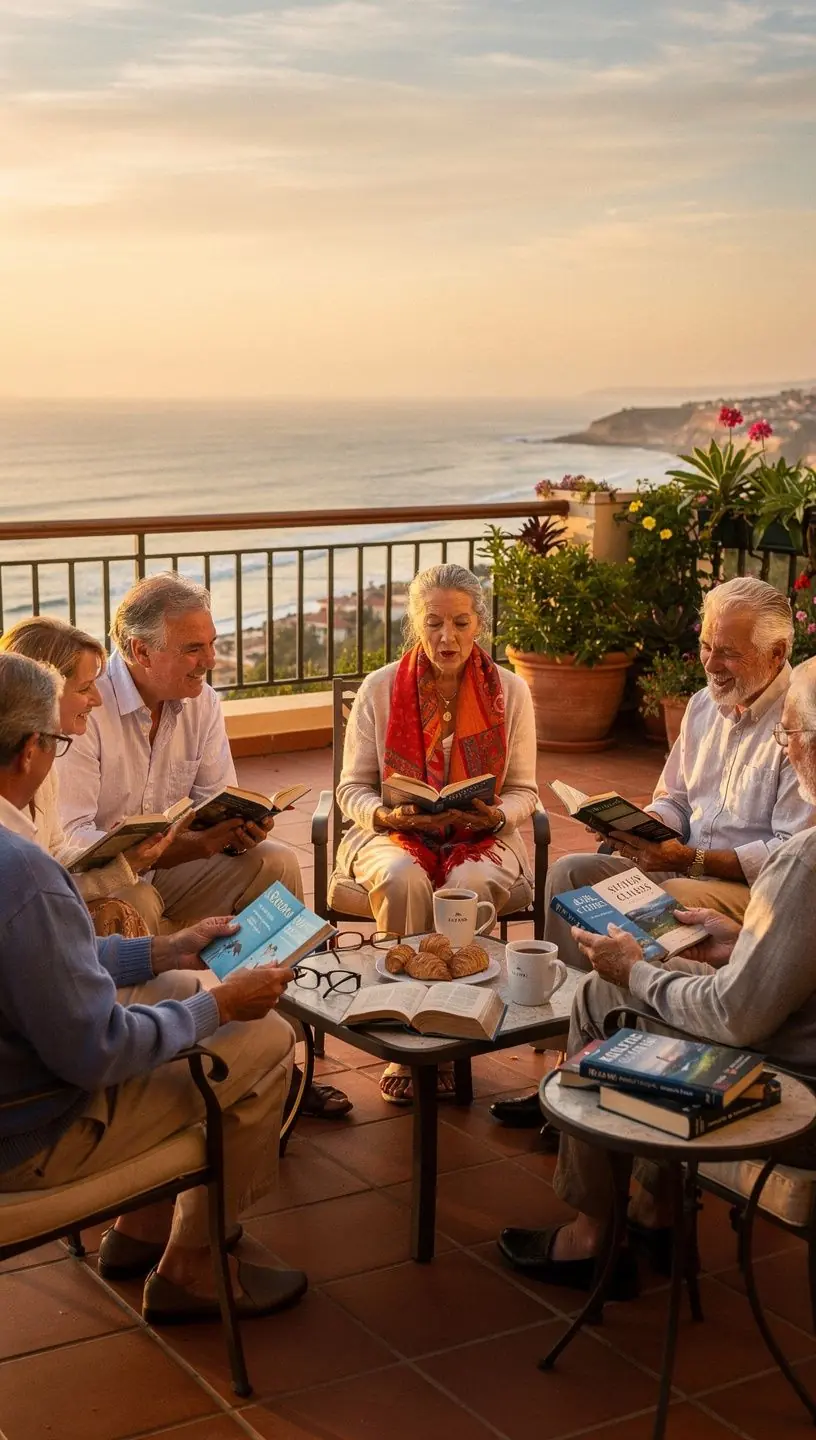 Suporte comunitário na preparação para aposentadoria.