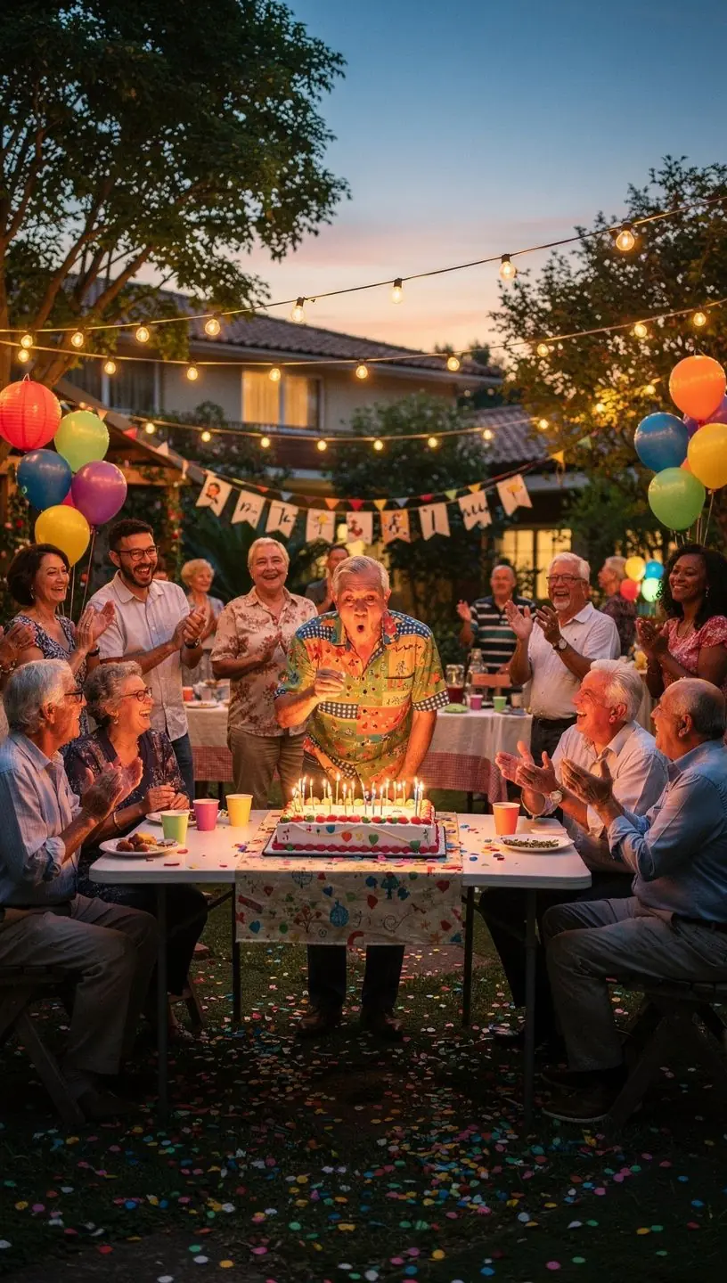 Visão significativa de aposentadoria com apoio comunitário