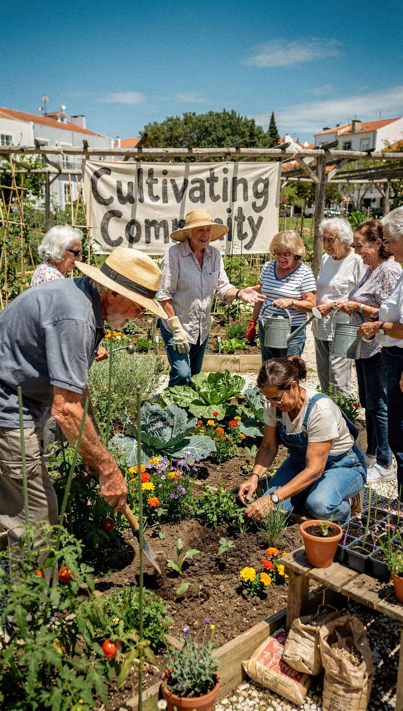 Impacto do voluntariado na aposentadoria e comunidade.